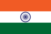 Flagge Indiens