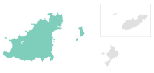 Bailiwick of Guernsey coronavirus deaths map.svg