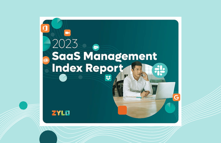 2023 SaaS Management Index Report Cover