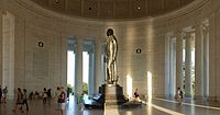 Thomas Jefferson Memorial Statue, by Rudulph Evans (1947)