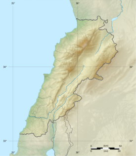 Sidon is located in Lebanon