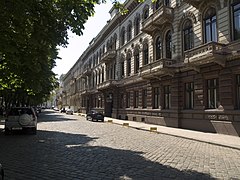 The Londonskaya Hotel, on Odesa's magnificent Prymorsky Bulvar, is one of the city's landmark buildings