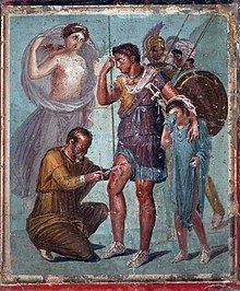 Iapyx removing arrowhead from Aeneas.jpg