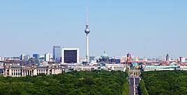 Tiergarten skyline