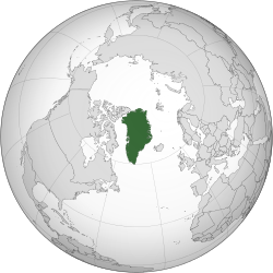 Groenlandia - Localizzazione