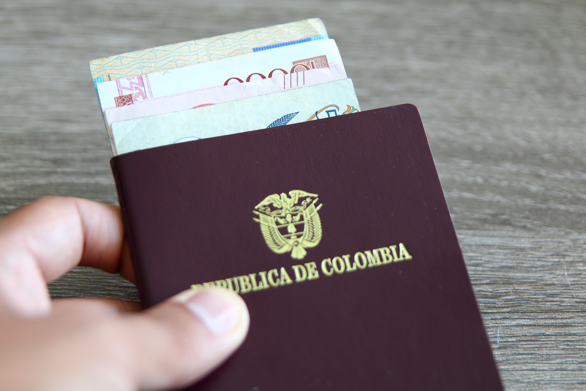 Solicitud de pasaporte en Colombia