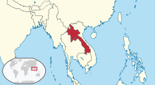 Laos in its region.svg