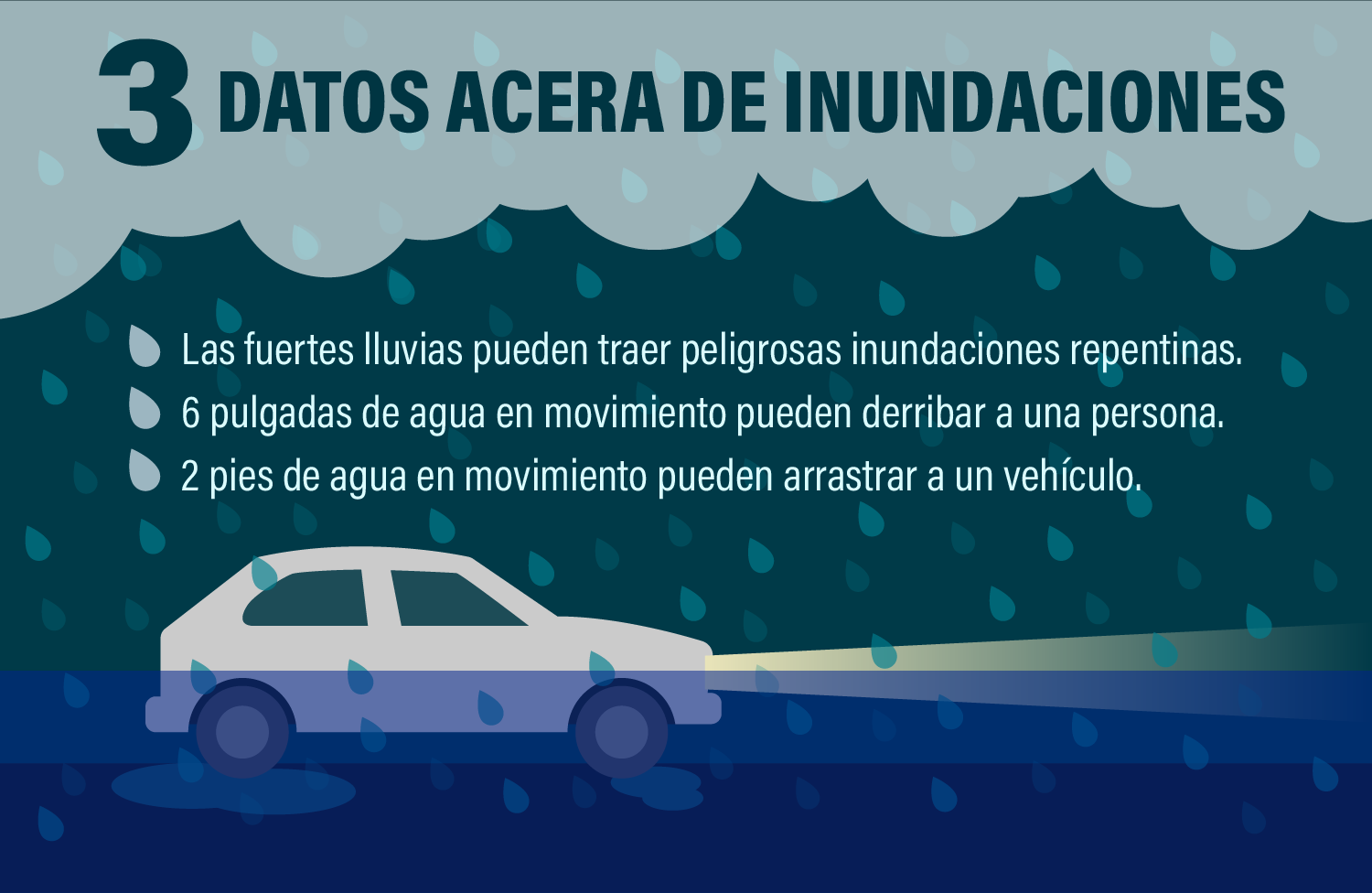 Marzo es el Mes de la Seguridad Contra Inundaciones