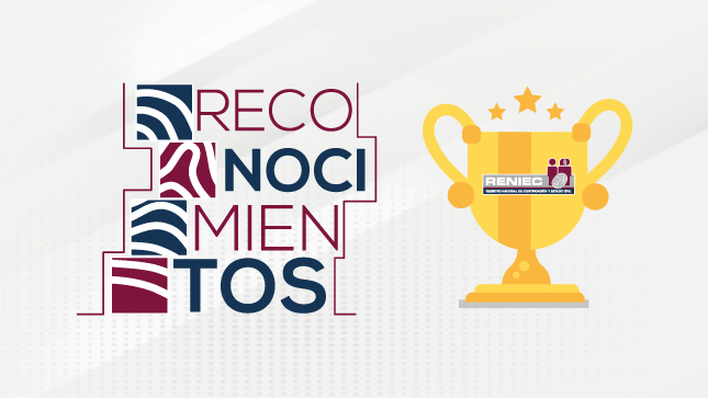 Conoce los premios, trofeos y reconocimientos obtenidos por el RENIEC, a lo largo de su historia institucional. Estos vienen siendo publicados de manera progresiva.