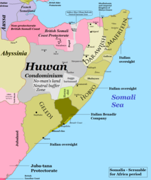 Somalia scramble for africa period geledi hobyo huwan, Diiriye Guure kingdom.png