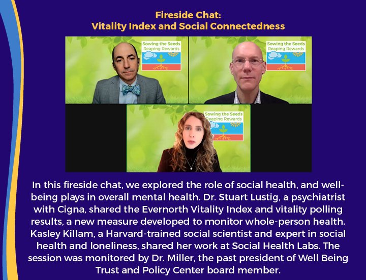 Fireside Chat:  Vitality Index and Social Connectedness