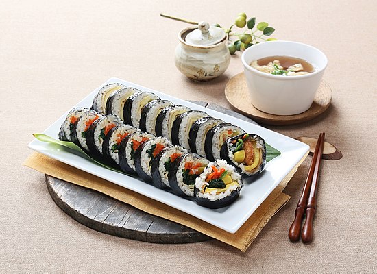 Món kimbap Hình: changupn