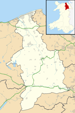 Rhuallt is located in Denbighshire