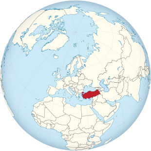 Turkey on the globe (Europe centered).svg