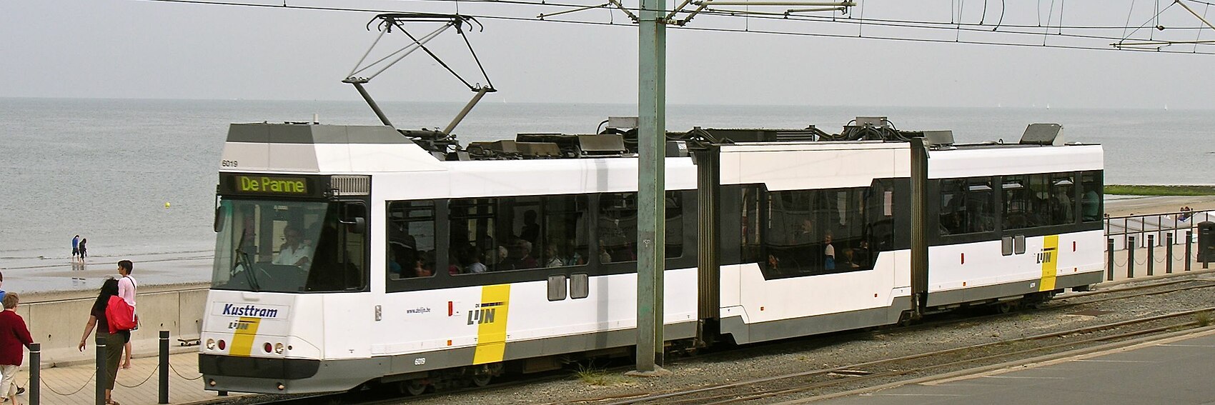 Belgian coast by tram