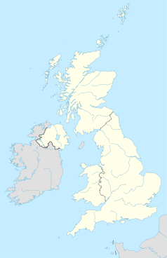 Mapa konturowa Wielkiej Brytanii, na dole znajduje się punkt z opisem „Plymouth”