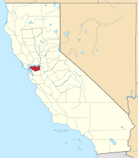 Location in the state of California