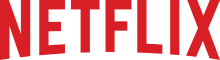 Logo for the Netflix service.