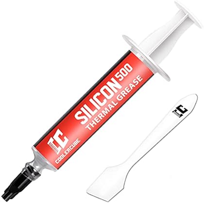 CoolerCube Thermal Paste, CPU Thermal Compound Paste, Heatsink Paste for All Coolers, CPU, GPU, IC Processor, Carbon Based...