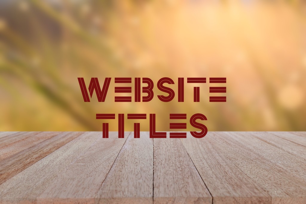 What Is a Website Title? Understand and Optimize Title Usage on YourSite