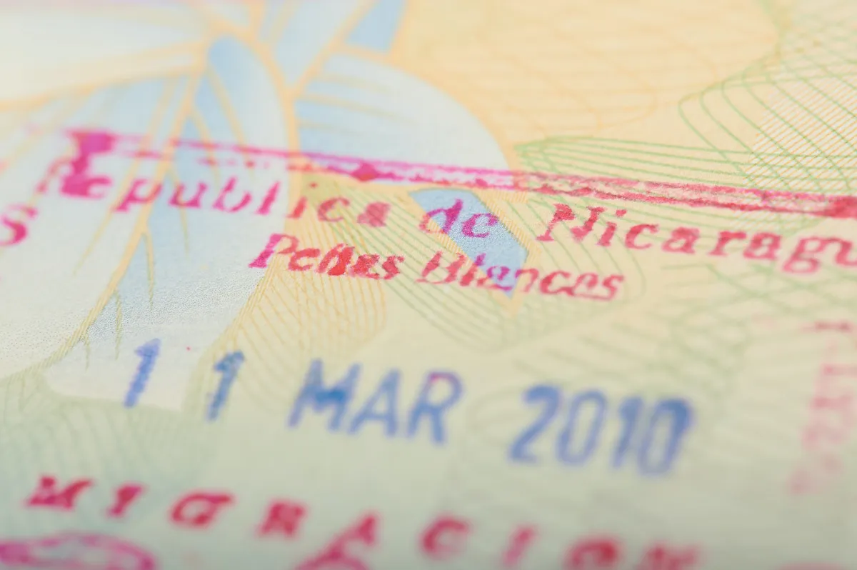 Pasaporte nicaragüense desde el extranjero