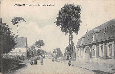 Une carte postale du village avant 1914.