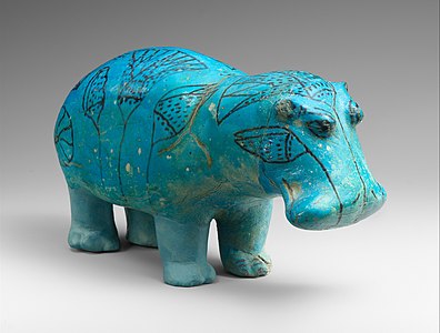 William the Faience Hippopotamus, by the Metropolitan Museum of Art (edited by Crisco 1492)