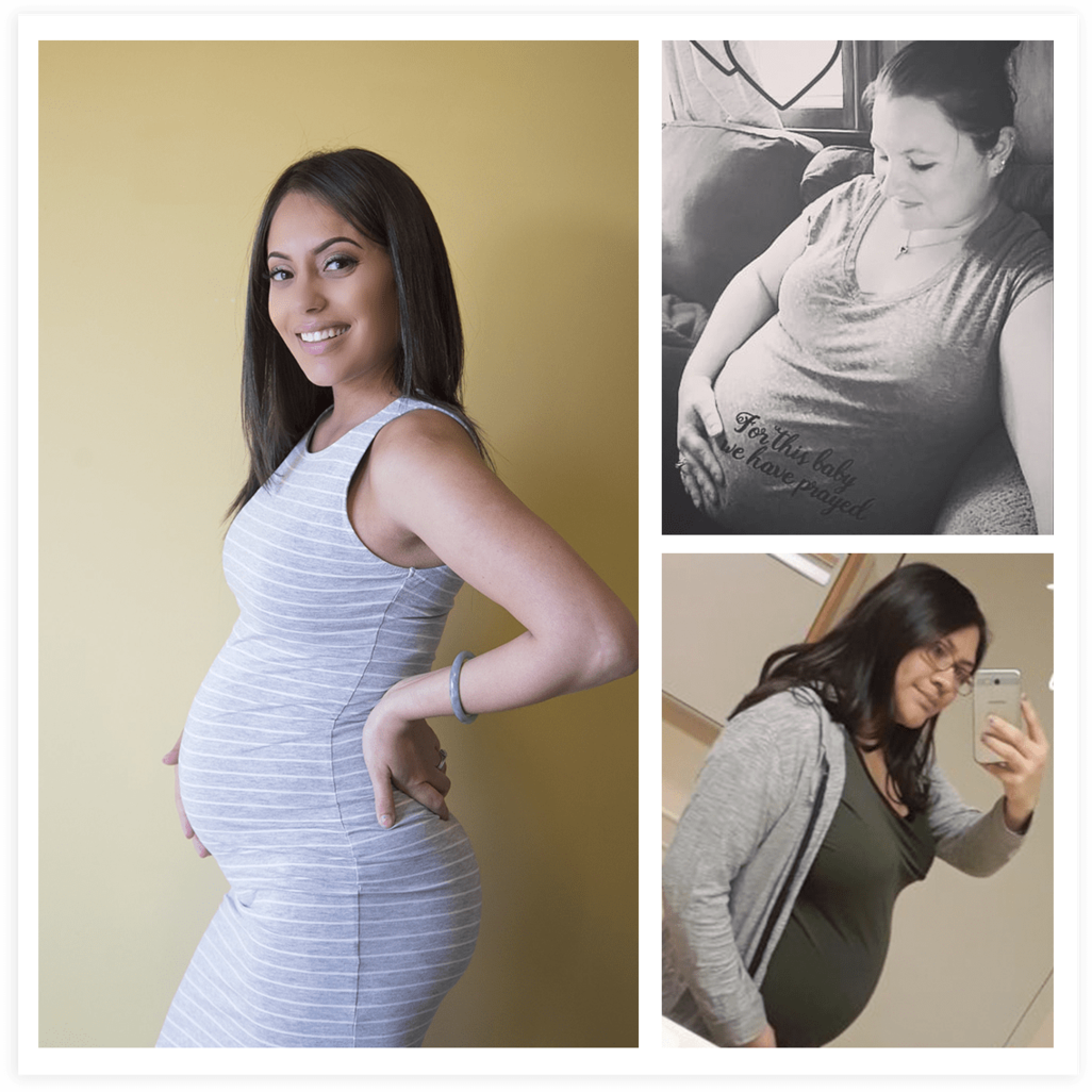 24 weeks pregnant bellies