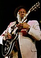 Image 75B.B. King in Rome, 1984 (from List of blues musicians)