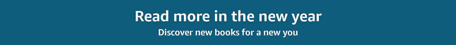 Read more in the new year. Discover new books for a new you.