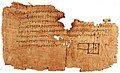 Image 18One of the oldest surviving fragments of Euclid's Elements, found at Oxyrhynchus and dated to c. 100 CE. (from History of science)