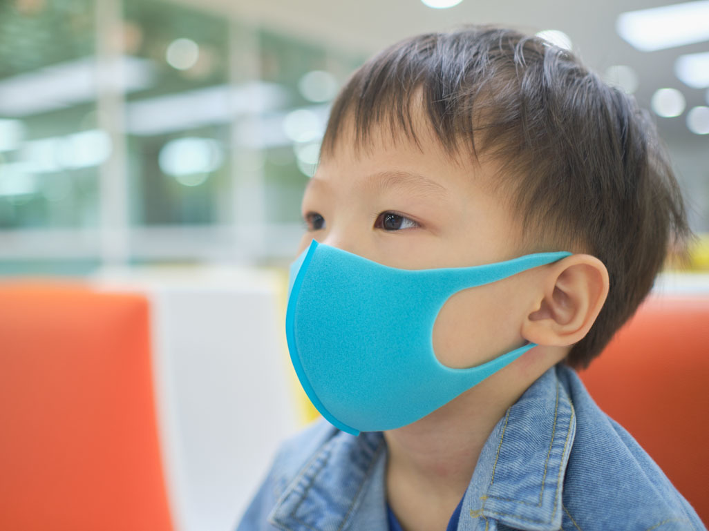 Toddler waiting at urgent care 