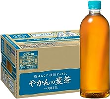 コカ・コーラ やかんの麦茶 from 爽健美茶 ラベルレス 650mlPET ×24本