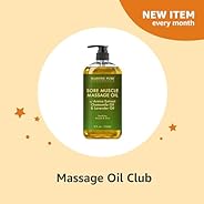 Highly Rated Massage Oil Club - Amazon Subscribe & Discover, 8 f