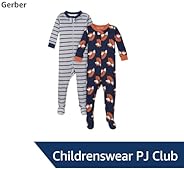 Gerber Childrenswear PJ Subscription Club, Pack of 2 for Baby Boys