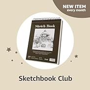 Highly Rated Sketchbook Club - Amazon Subscribe & Discover, 9" x 12&quo