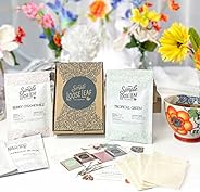 Simple Loose Leaf Tea Subscription Box - 4 Loose Leaf Teas, Curated Monthly Premium Hand Packaged Tea Blends -