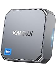 KAMRUI AK2 Plus Mini PC, Intel 12th Gen Alder Lake- N100(up to 3.4GHz) Micro Computer, 16GB DDR4 RAM 500GB SSD Mini Desktop Computer Support 4K HD/WiFi 5/BT4.2/Gigabit Ethernet for Home/Office