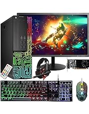 Dell Gaming OptiPlex Desktop RGB Computer PC, Intel Core i7, GeForce GT 1030 2GB GDDR5, 16GB RAM, 512GB SSD, 24 Inch HDMI Monitor, Keyboard Mouse and Headset, WiFi, Windows 10 Pro (Renewed)