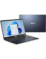 ASUS Vivobook Go 14 L410 Ultra Thin Laptop, 14â€  FHD Display, Intel Celeron N4020 Processor, 4GB RAM, 64GB eMMC, NumberPad, Windows 11 Home in S Mode, 1 Year Microsoft 365, Star Black, L410MA-AH02