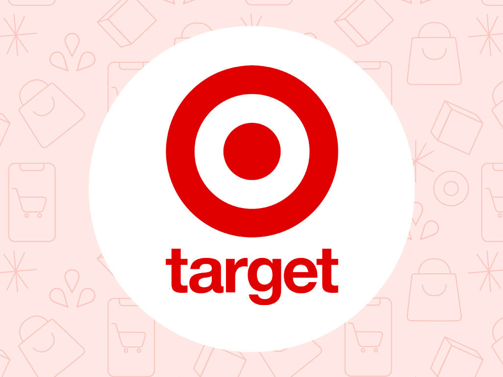 Target logo on BabyCenter background