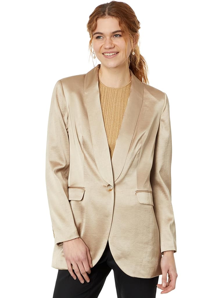 Madewell Satin Oversized Blazer