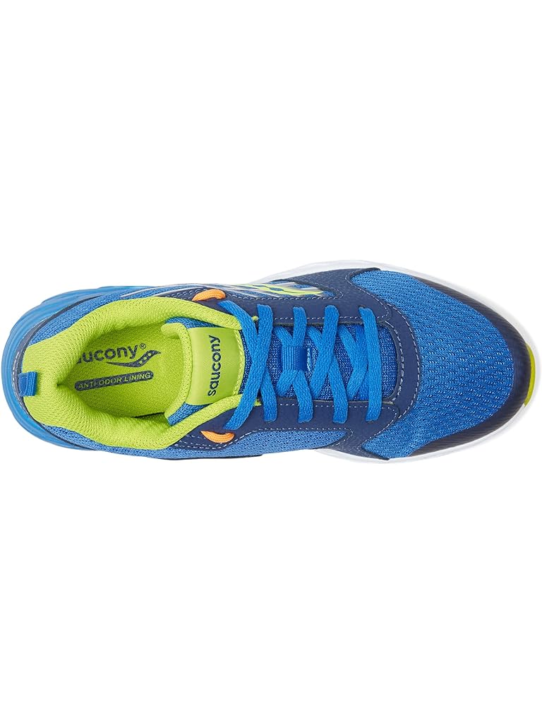 Blue Saucony Kids Wind 2.0 (Little Kid/Big Kid)