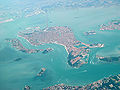 Panorama of Venice and its lagoon.