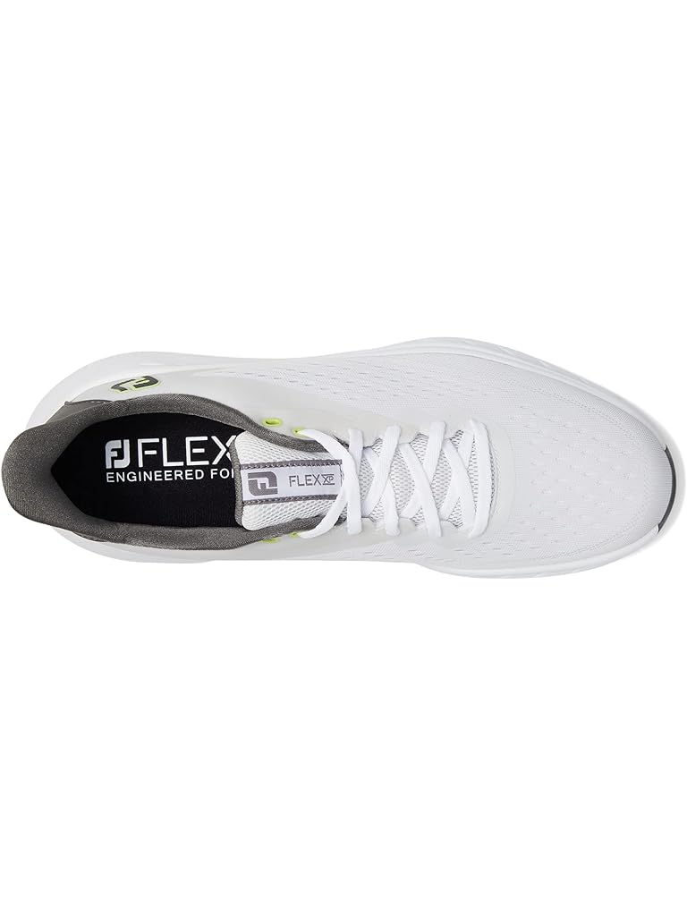 White FootJoy FJ Flex XP Golf Shoes