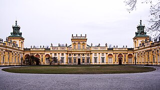 Wilanów Palace, once a royal residence