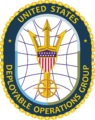 Seal of the United States Coast Guard Deployable Operations Group