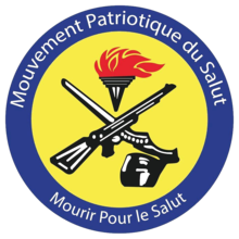 Logo rond, jaune et bleu, symbolisant le MPS