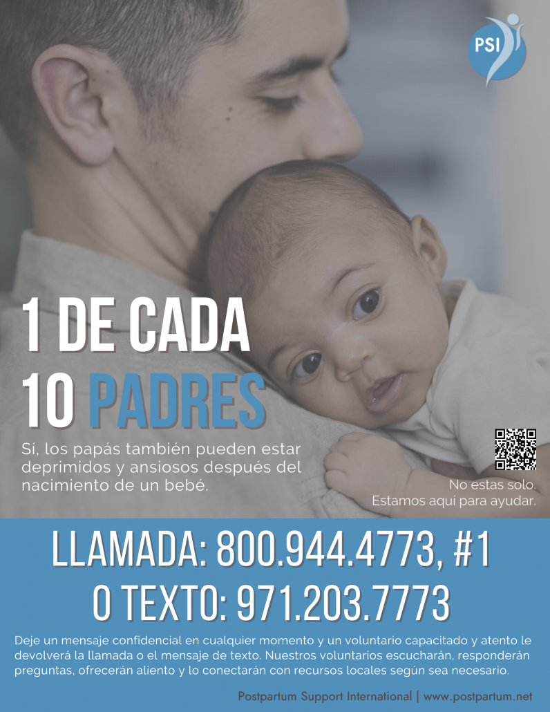 PSI Fathers poster in Spanish (Esp)