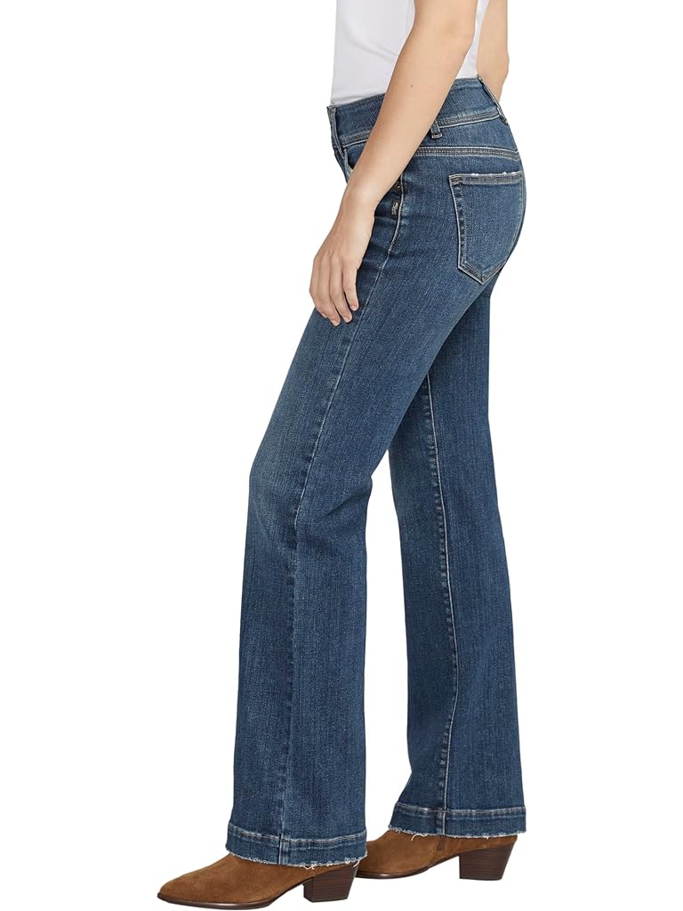 Blue Silver Jeans Co. Suki Mid-Rise Trousers Leg Jeans L93910EAE337